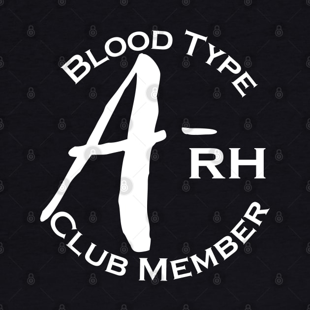 Blood type A minus club member - Dark by Czajnikolandia